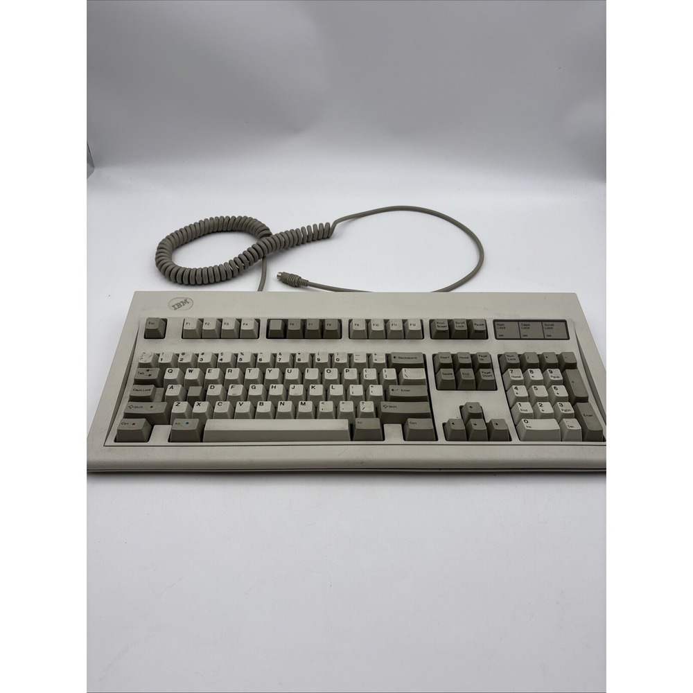 IBM Model M Keyboard 1391401 Buckling Spring 1989 Tested Nice Used USA